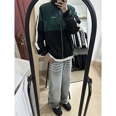 B221美式ins高街暗黑重工艺宽松直筒牛仔裤LK23125-P65控88，男装牛仔裤，电商B221