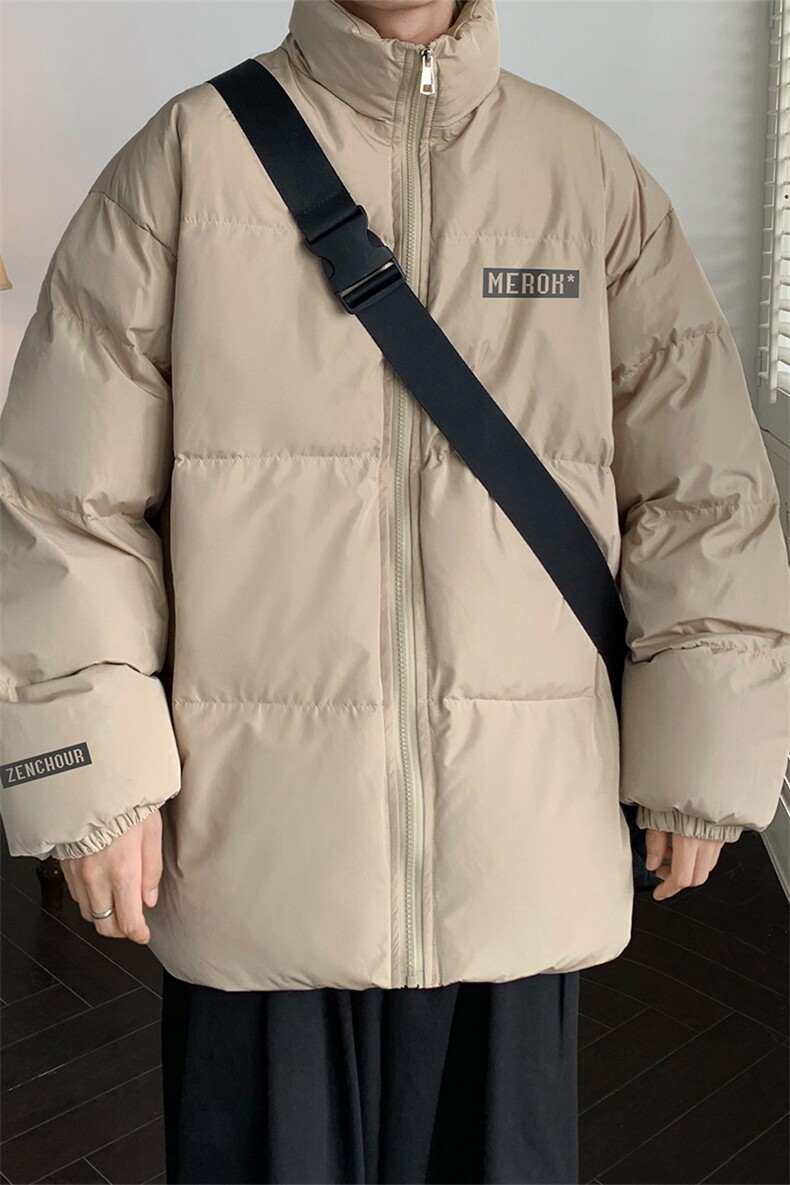 DT2203-TP70控价98冬新款加厚立领保暖棉衣多色可选港风印花外套,男装棉衣,电商A102-1