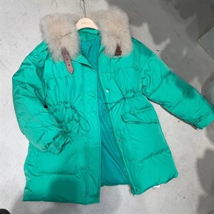 狐狸大毛领 90白鸭绒,其它,ANRUILA