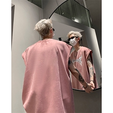 麂皮绒背心/马甲/坎肩2025夏季男装无袖T恤XZ514-2-2024123-P28，男装背心/马甲，星座514-2(原B239)
