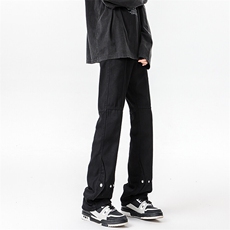 春季加长版裤子男高个子微喇牛仔裤185cm110直筒修身长裤KZ015P60，男装牛仔裤，电商B312