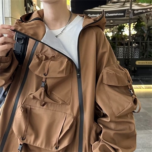 秋季青春流行男夹克文艺潮外套 W123 P85图片