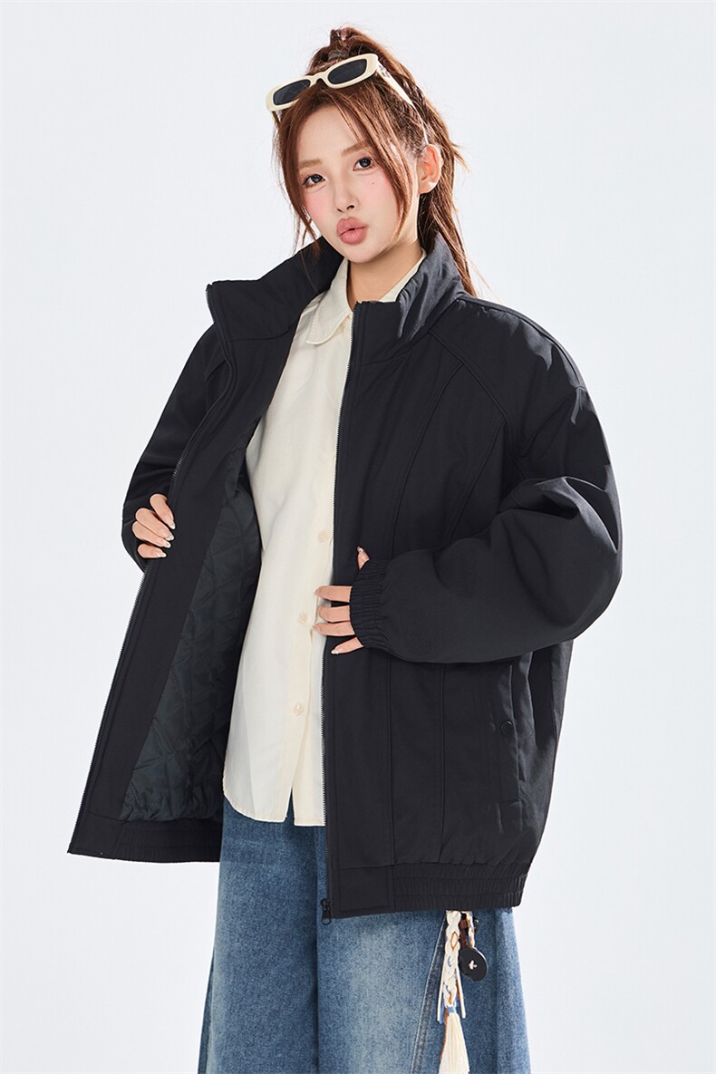深度库存棉衣男宽松立领加厚棉袄DSA157B-M8866-P75,男装棉衣,电商A157B