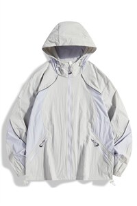 UPF50+有报告 凉感轻薄透气宽松大码潮流防晒服 DQC658-P48图片