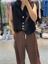 2022秋季新款时尚休闲潮流百搭纯色马甲，女装马甲，L·H·X