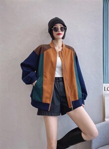 【现货】拼色外套！来袭！图片