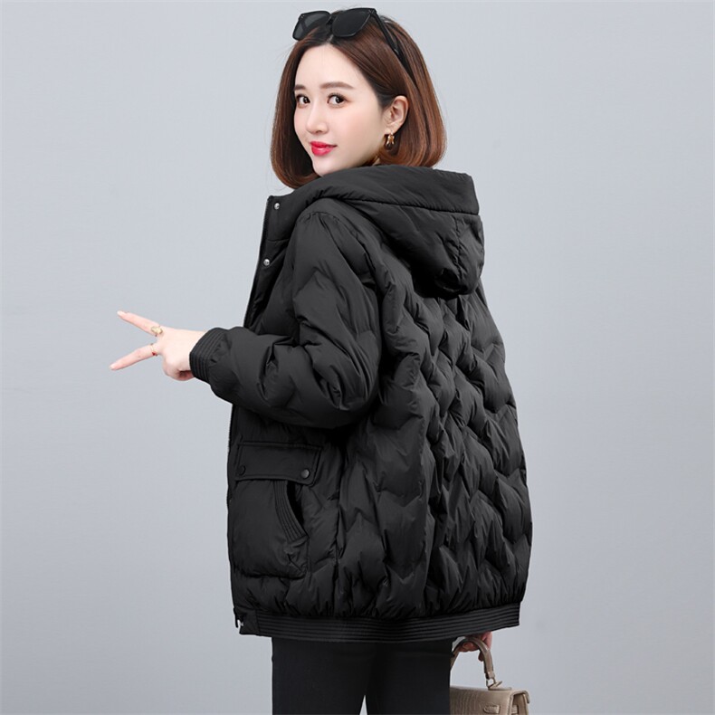 2023冬季新款时尚女装连帽羽绒服保暖轻薄显瘦外套,女装羽绒服,依恋蒂丝