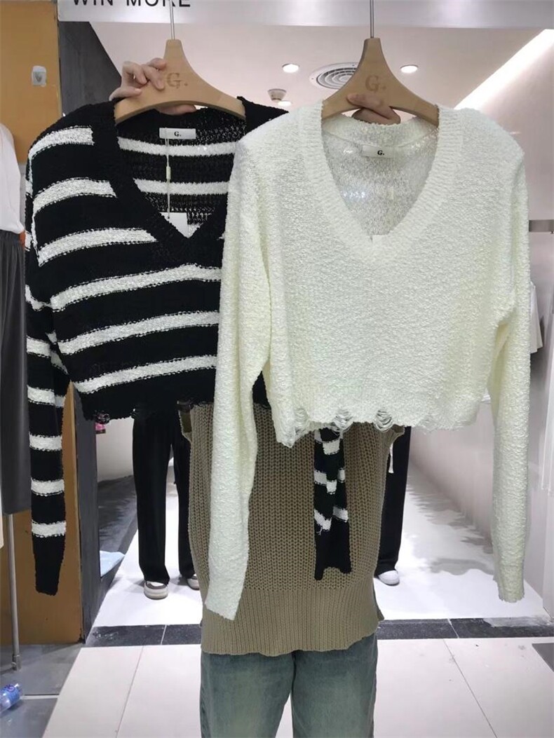 新款针织上衣，其它，G