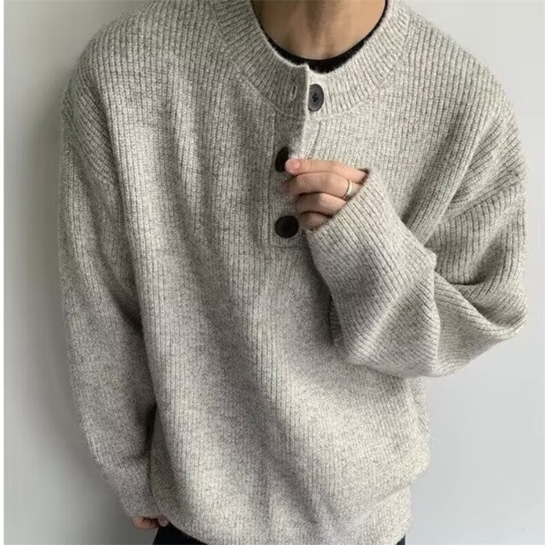 587-P49日系新款百搭ins时尚原宿文艺气质简约慵懒流行长袖,男装卫衣,电商B323A