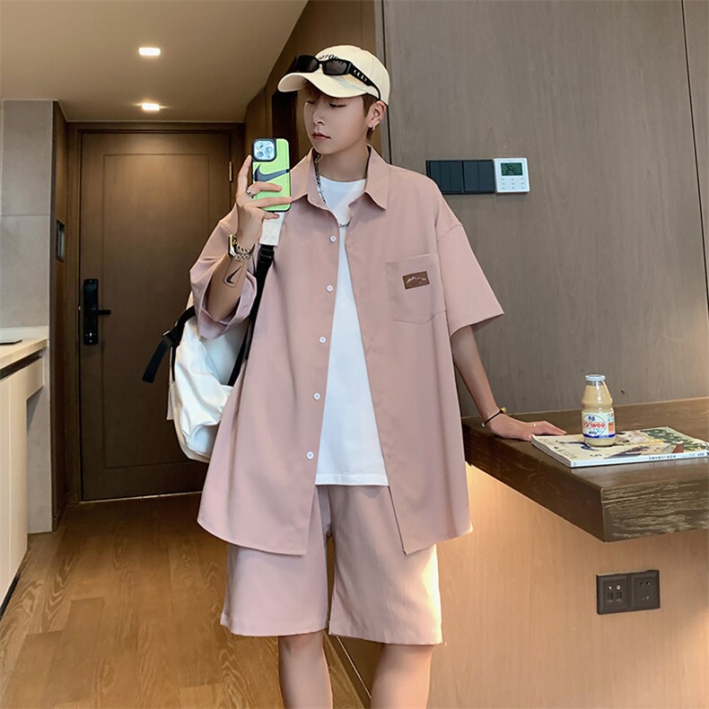 夏季青少年套装运动休闲短裤衬衫男女主推款TZ301P65,男装牛仔裤,星座201-2