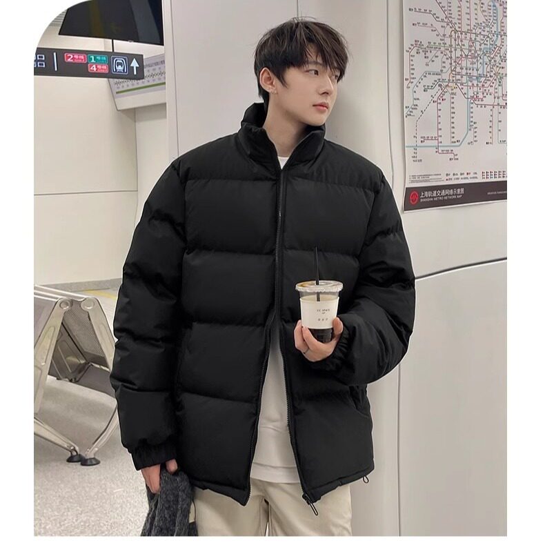 面包服男冬季棉服美式潮流加厚防寒宽松立领潮牌ins痞帅棉衣外套,男装棉衣,星座506A