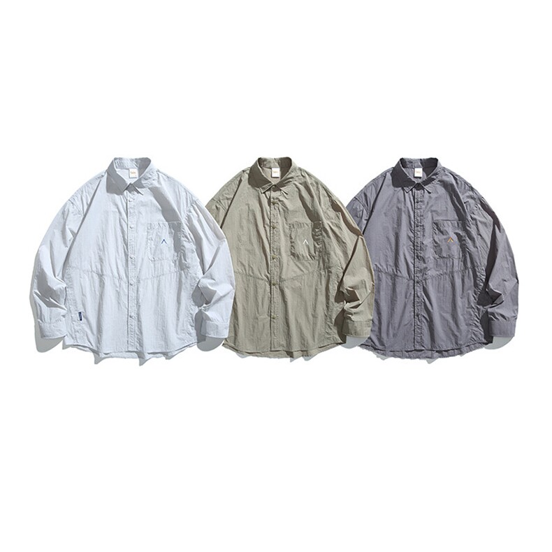 2025夏季新款原创潮牌日系男装衬衫A101CS328，男装衬衫，电商A101（原外27）