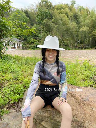 夏款防晒Ｔ辣妹短裤，女装，G