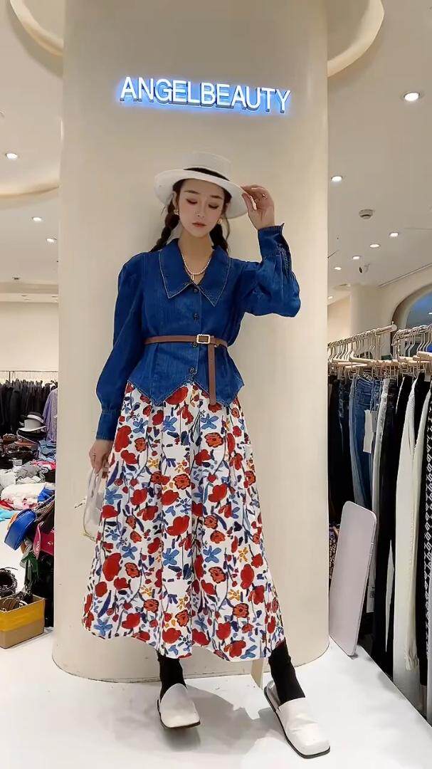 半裙，女装半身裙，吉丽洣娜