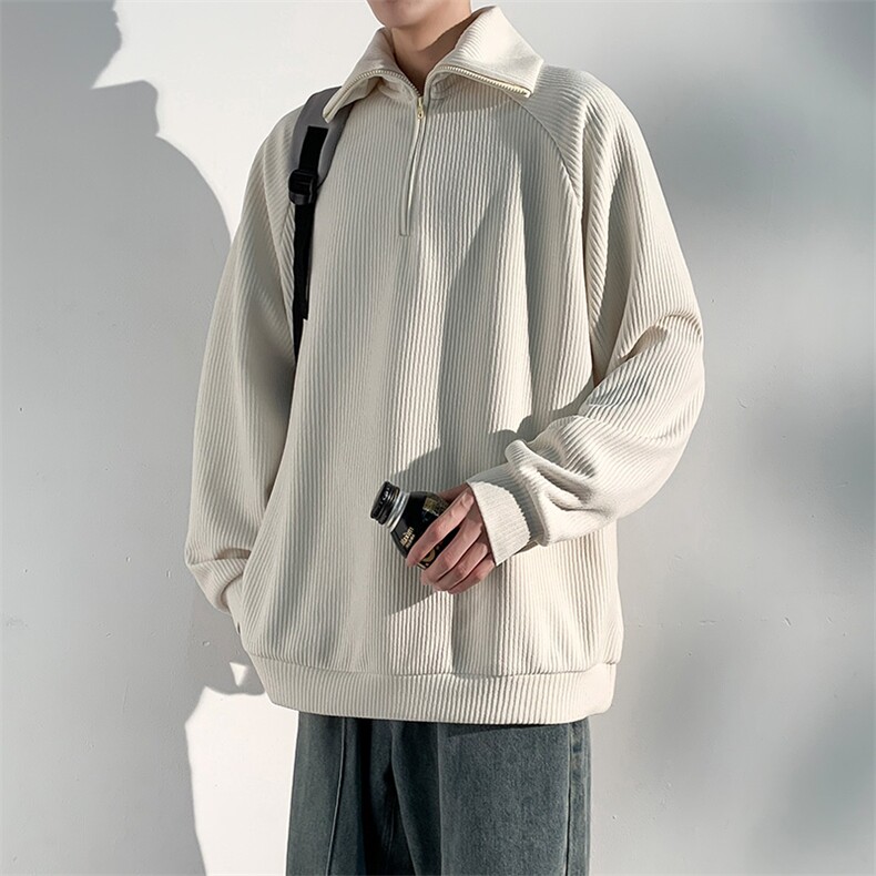 秋季现货套头宽松卫衣男高领长袖打底衫DSA157B-W6491-特P50,男装T恤,电商A157B