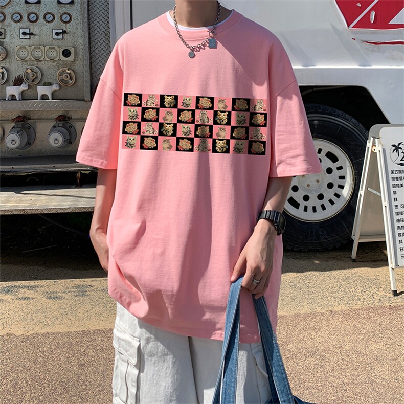 量大优 供视频 220克美式短袖t恤T3150得物直播有280克品质图片
