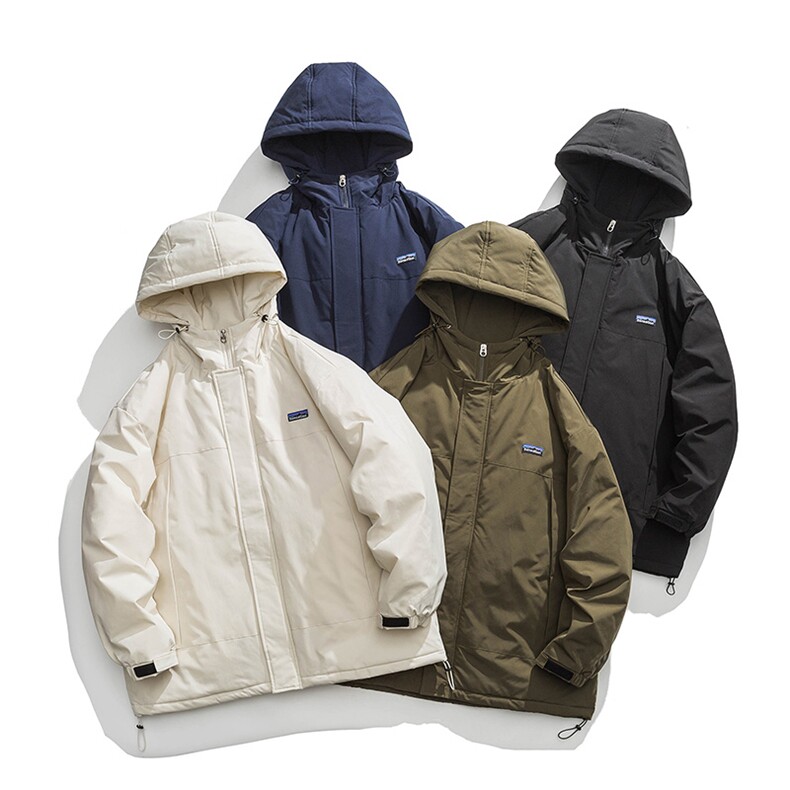 白底23新款冬季加厚防风防水棉服夹克外套MY5080特批P95控158,男装夹克,电商A247-1