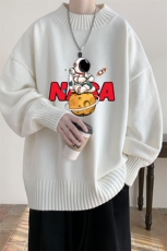 半高领毛衣男士大码针织衫男毛线衣男M18289-P45加绒款-P65，男装针织衫/毛衣，电商A040