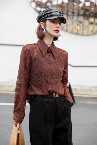 春款衬衣，其它，欧pai