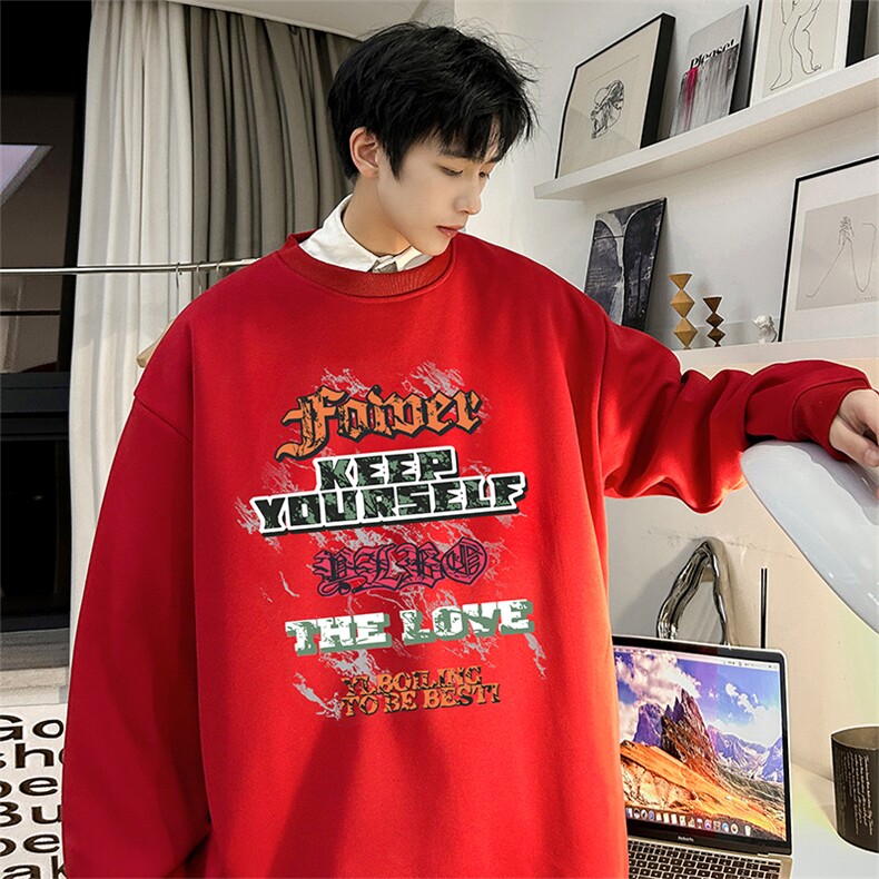 抖音得物供货可提供视频2024春季新款重磅美式卫衣DY5603,男装卫衣,电商A486