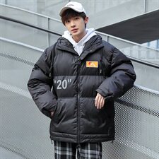 2020冬装新款港风宽松保暖棉衣男士潮流外套A436-W898，男装棉衣，电商A438