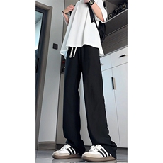 190加长版高个子男裤子垂感肌理感休闲裤115cm120运动裤KZ044P50，男装休闲裤，电商B312