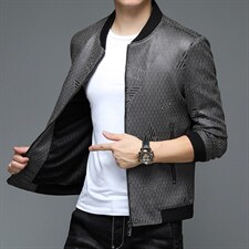 BJ21567钱塘2020-2中青年男士秋季新款时尚休闲帅气夹克外套P97，男装夹克，钱塘207-2