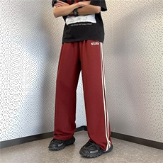 裤子男款夏季薄款宽松百搭运动裤男生直筒休闲长裤K009-P40，男装休闲裤，星座308B-1