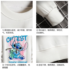 S6335-P28加绒款-P33秋季圆领卫衣男大码韩版宽松长袖外套网格，女装短外套，电商A040A