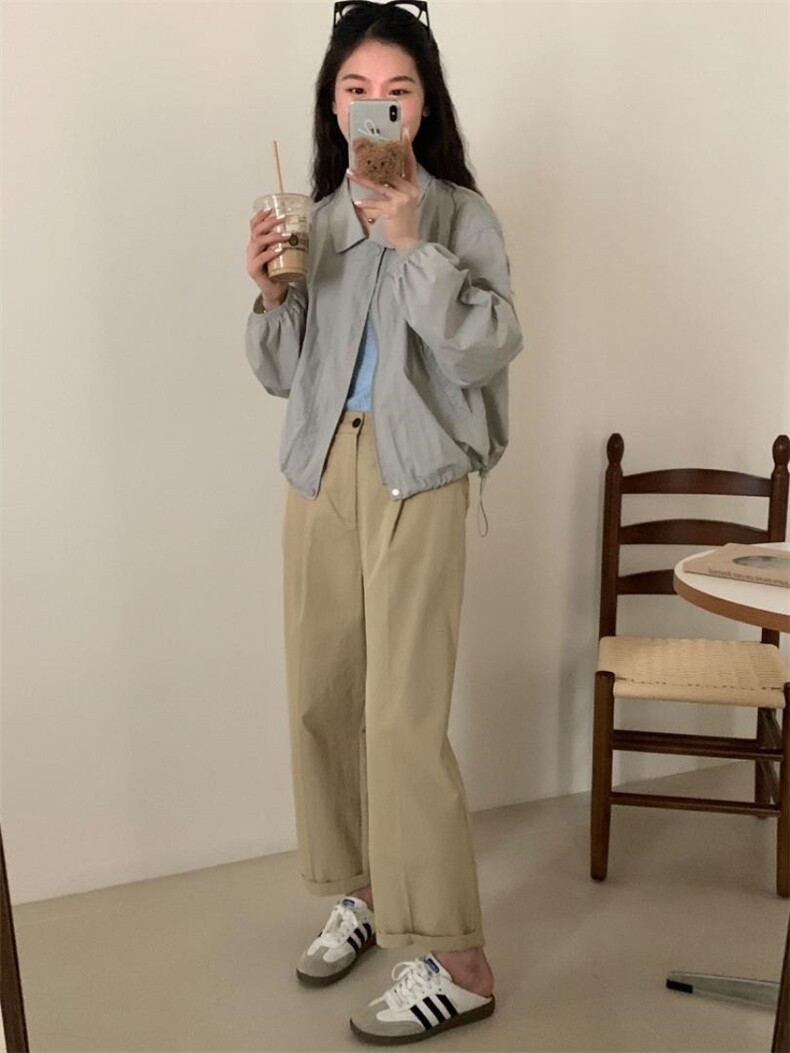 夏季新款韩系防晒衣，其它，三文鱼