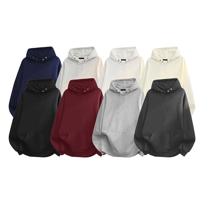 抖音得物高品质美式高街重磅曼巴棉古铜两粒扣连帽卫衣外套XS066，女装短外套，电商A486-1