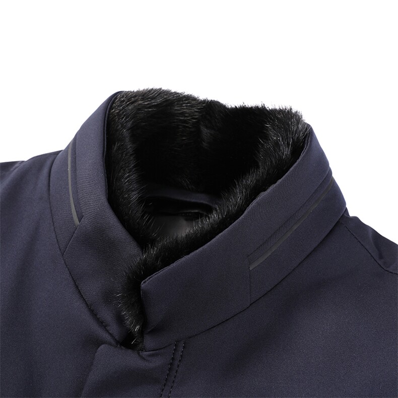 S72065冬季男士可脱卸内胆白鹅绒羽绒服保暖外套修身潮流风衣P310,男装风衣,电商B360