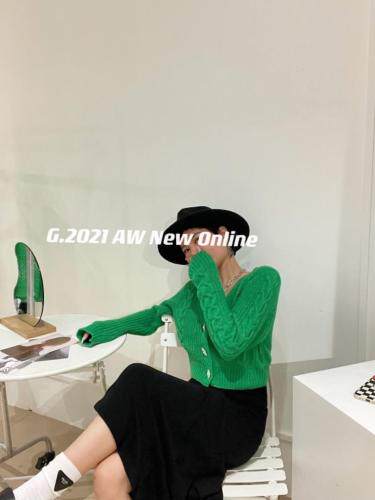 秋季新款针织小花开衫，其它，G