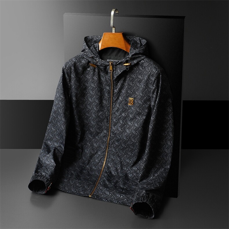 2025年春装新款男士连帽印花夹克M-5XL2020-0772-P205,男装夹克,钱塘6026