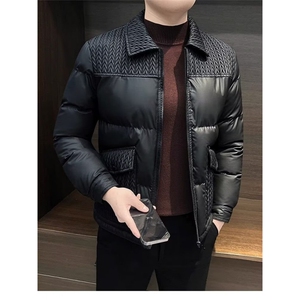 男士冬季棉衣外套保暖欧货拼接麦穗休闲棉夹克痞帅棉服男JKM618