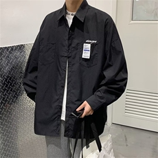 2023春季高街ins潮流百搭衬衫港风高级感潮牌衬衣男W7004-P33，男装衬衫，星座512-2