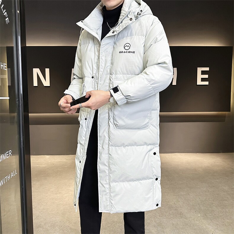 长款男冬季2025新款连帽加厚防寒服外套A313-8808-P285,女装短外套,电商A313