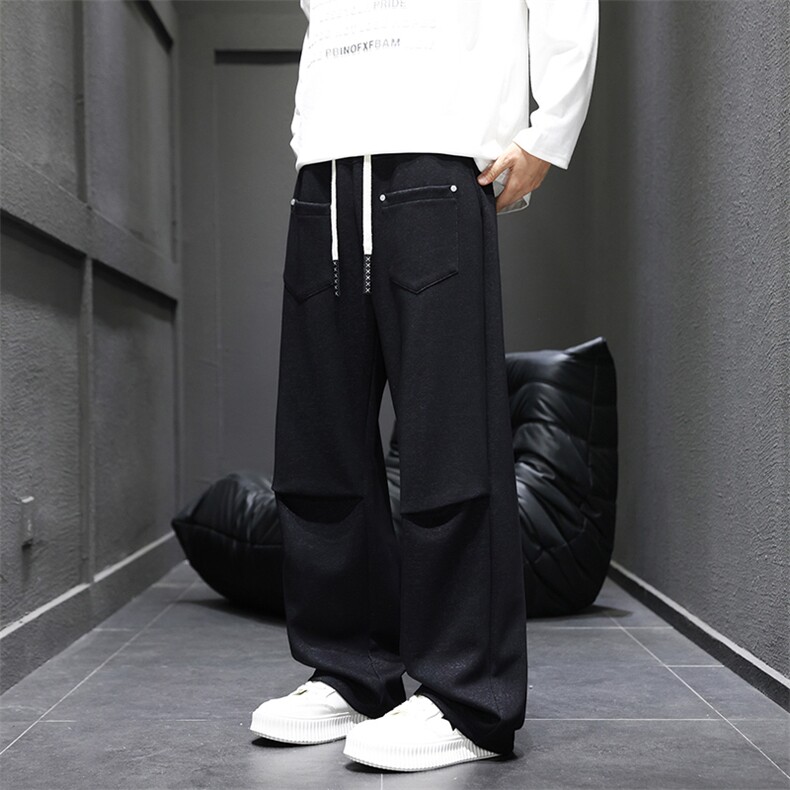 美式休闲裤男2026春季新款伞兵休闲直筒卫裤长裤Q29177-特P45，男装休闲裤，星座610（原A335）