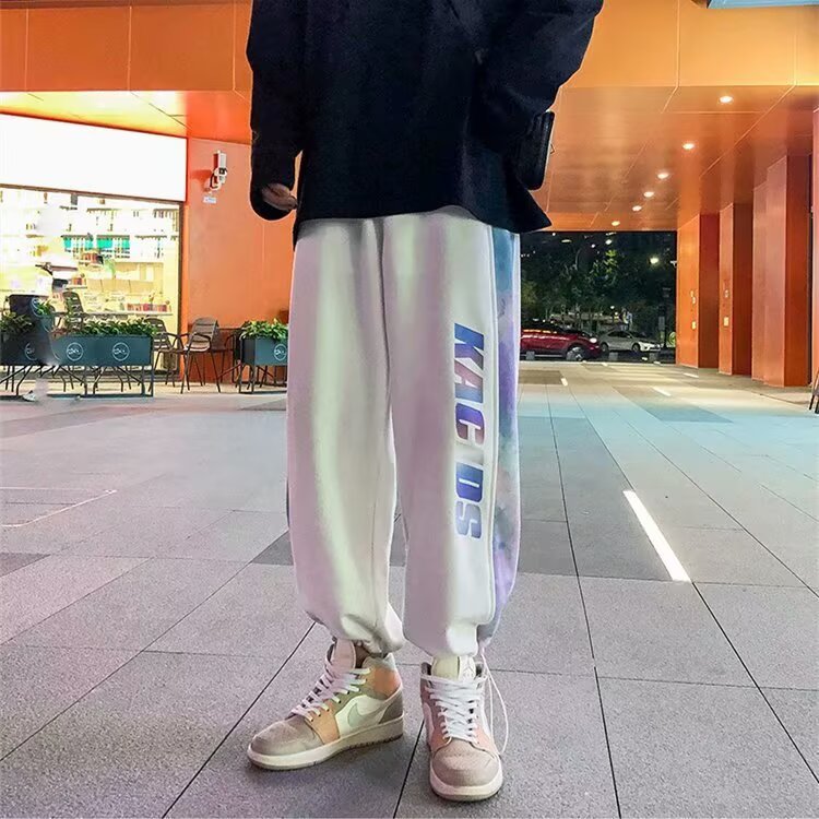休闲长裤百搭原宿流行时尚气质日系简约新款潮流XH27-P30,男装休闲裤,星座208-5