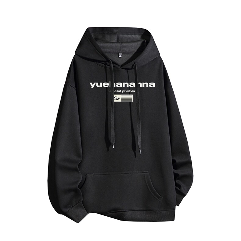 得物供货、复合重磅420克现货连帽卫衣宽松HD019-1-HML504-特P45,男装卫衣,电商019-1
