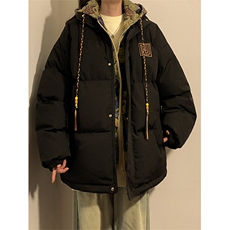 冬季潮风假两件外套男新款美式棉衣XZ102B-1-M9903P125，男装棉衣，星座102B-1
