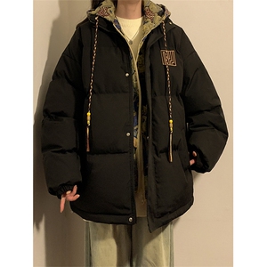 冬季潮风假两件外套男新款美式棉衣XZ102B-1-M9903P125图片