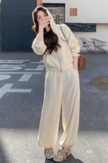 有大货春装新款卫衣休闲裤两件套2C317A-8602-P185-K288，女装套装/套裙，2C317A