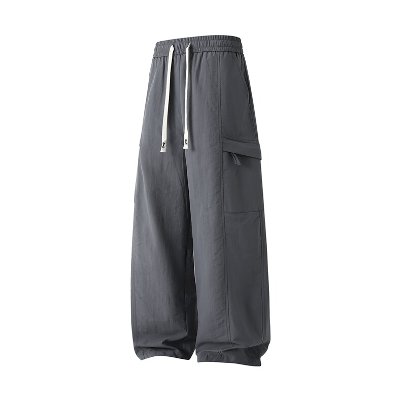 户外休闲宽松直筒秋季速干休闲裤K072立体锦纶(S-3XL)TP22,男装休闲裤,电商A088