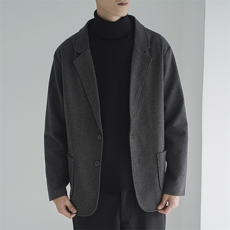 呢料西服外套休闲小西装A338-1N11P90,男装西服套装,电商D325