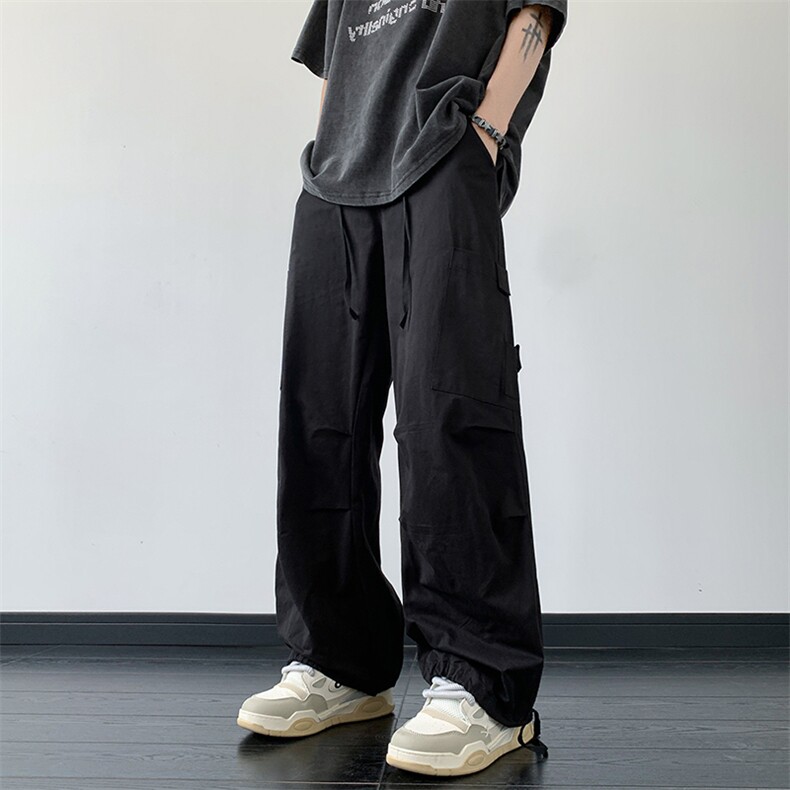 B221 美式ins街头hiphop宽松工装休闲裤子 LK23122-P65 控88图片