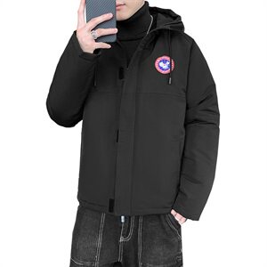 2020冬装新款潮牌连帽宽松棉衣男士百搭外套 A438-DT5555图片