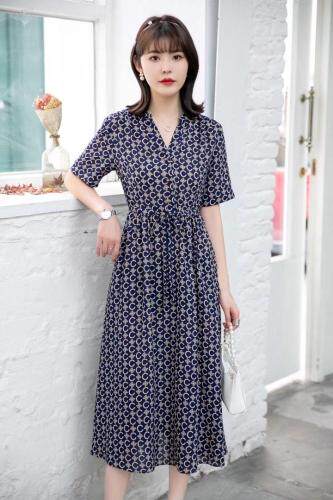 夏季新款连衣裙，女装连衣裙，吉之红