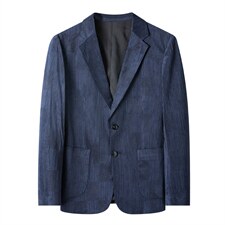爸爸春装便西服40岁50中年男装外套单件上衣春秋季老爸小西装，男装西服，电商B212（原钱塘6029）