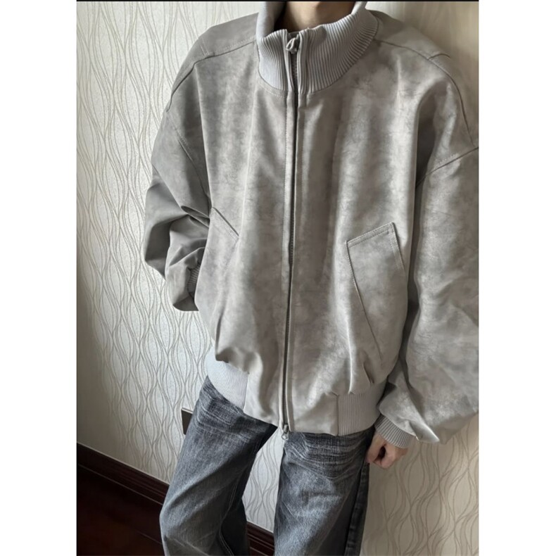 加绒夹克棉服皮衣外套XZ1408-MY182-P75(网图）,男装夹克,四季星座1408（原星座1613）